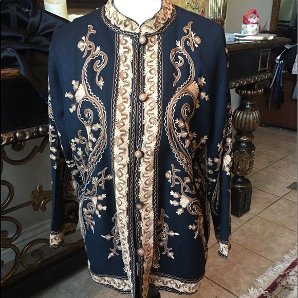 ASIAN INSPIRED Jacket!  - Picture 1 of 8